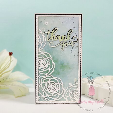Dress My Craft Transfer Me Watercolor Background #4 (DMCDP5337) (OUTLET)