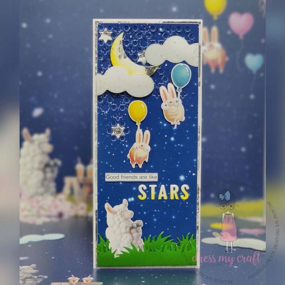 Dress My Craft Transfer Me Star Background (DMCDP5271) (OUTLET) Dress My Craft Transfer Me Star Background (DMCDP5271) (OUTLET)