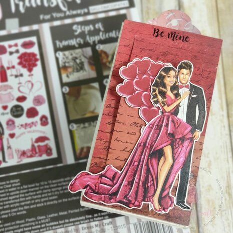 Dress My Craft Transfer Me For You Always (DMCDP4743) (OUTLET)