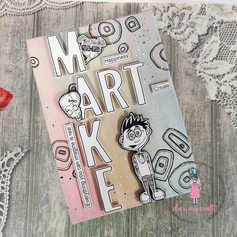 Dress My Craft Transfer Me Alien Characters (DMCDP4655) (OUTLET) Dress My Craft Transfer Me Alien Characters (DMCDP4655) (OUTLET)