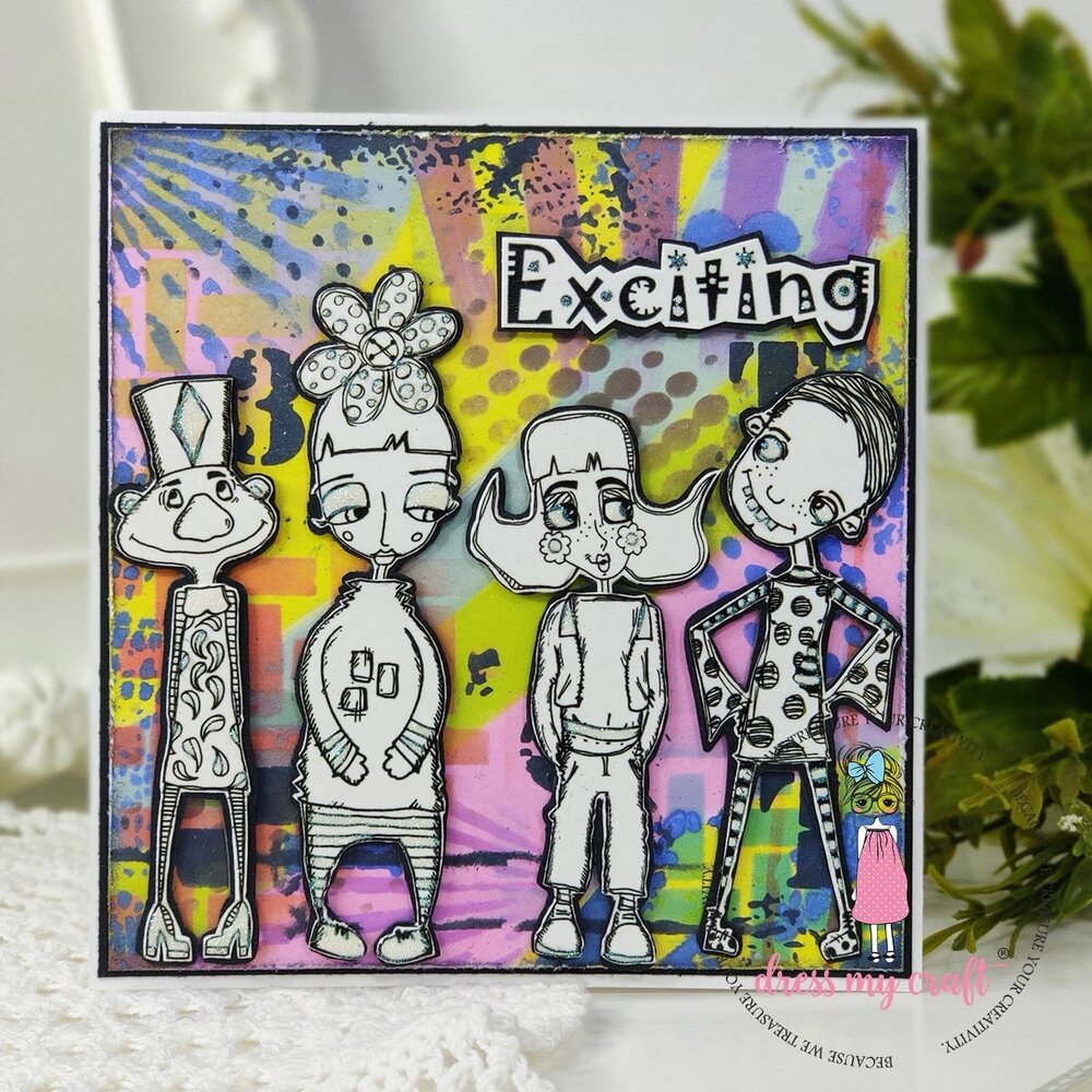 Dress My Craft Transfer Me Alien Characters (DMCDP4655) (OUTLET) Dress My Craft Transfer Me Alien Characters (DMCDP4655) (OUTLET)