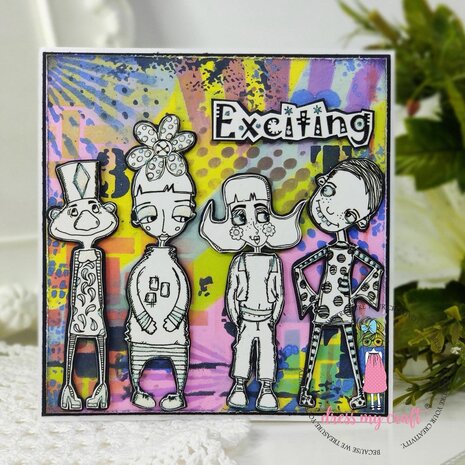 Dress My Craft Transfer Me Alien Characters (DMCDP4655) (OUTLET) Dress My Craft Transfer Me Alien Characters (DMCDP4655) (OUTLET)