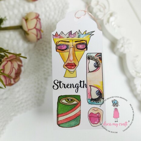 Dress My Craft Transfer Me Abstract Faces (DMCDP4644) (OUTLET) Dress My Craft Transfer Me Abstract Faces (DMCDP4644) (OUTLET)