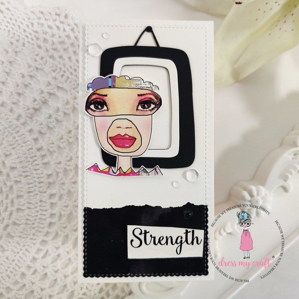 Dress My Craft Transfer Me Abstract Faces (DMCDP4644) (OUTLET) Dress My Craft Transfer Me Abstract Faces (DMCDP4644) (OUTLET)