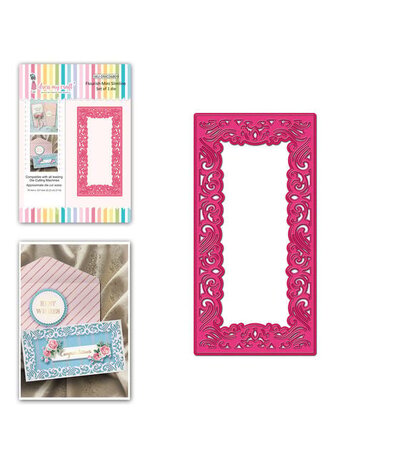 Dress My Craft Slimeline Die Flourish Mini (DMCD6809) (OUTLET)