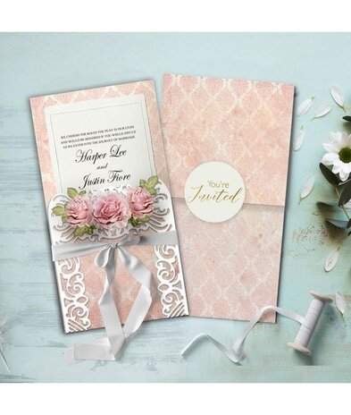 Dress My Craft Slimeline Die Flourish Mini (DMCD6809) (OUTLET)