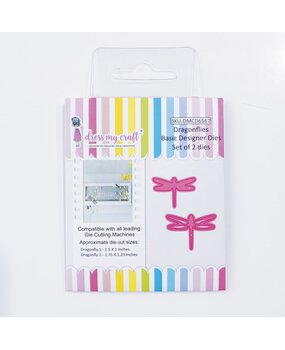Dress My Craft Cutting Die Basic Designer Dragonflies (DMCD6567) (OUTLET)