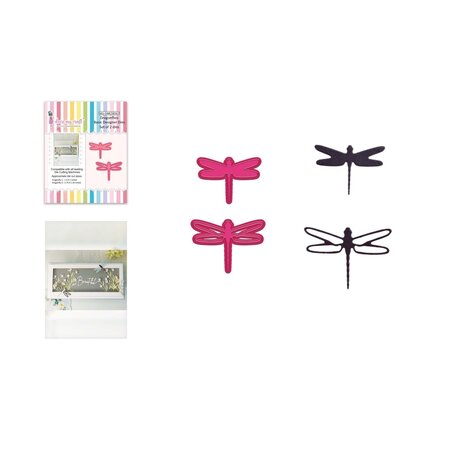 Dress My Craft Cutting Die Basic Designer Dragonflies (DMCD6567) (OUTLET) Dress My Craft Cutting Die Basic Designer Dragonflies (DMCD6567) (OUTLET)