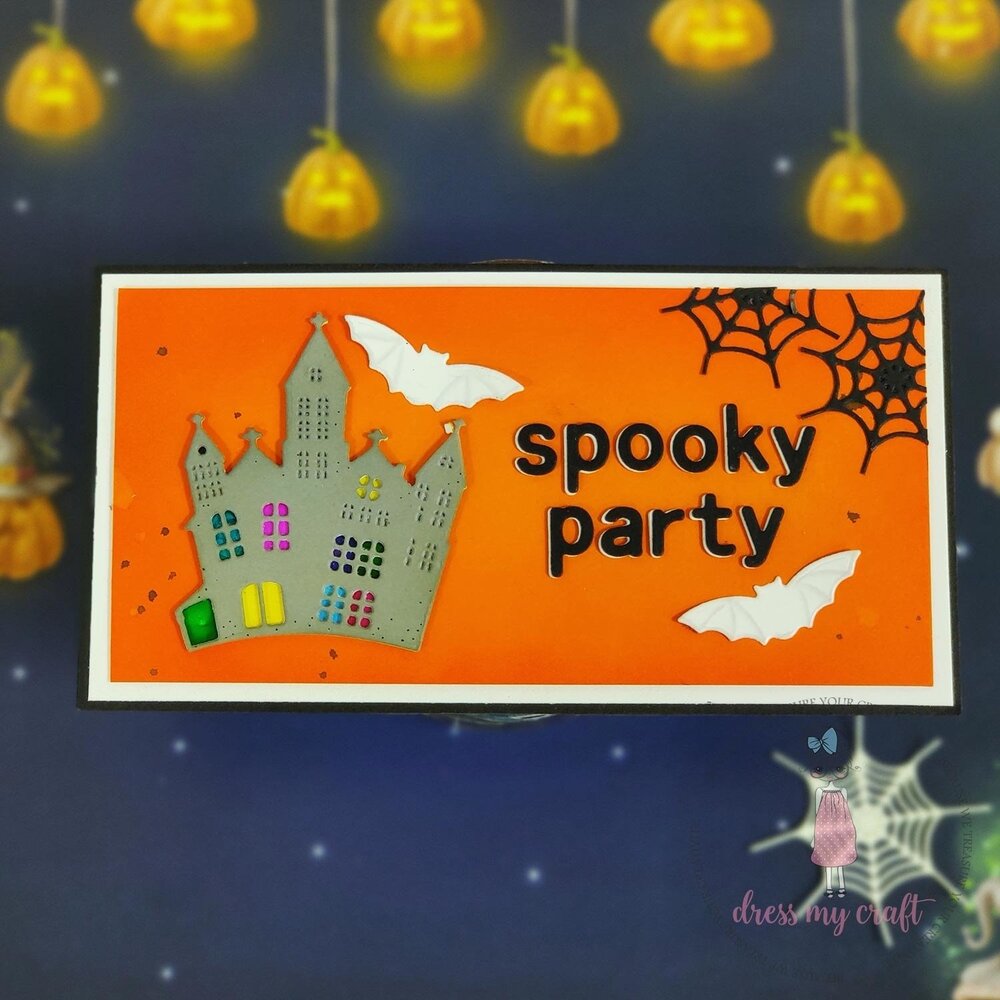 Dress My Craft Cutting Die Basic Designer Happy Halloween (DMCD6369) (OUTLET) Dress My Craft Cutting Die Basic Designer Happy Halloween (DMCD6369) (OUTLET)