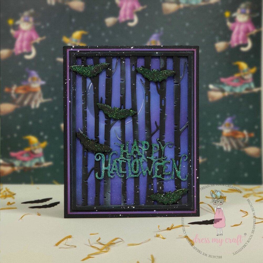 Dress My Craft Cutting Die Basic Designer Happy Halloween (DMCD6369) (OUTLET) Dress My Craft Cutting Die Basic Designer Happy Halloween (DMCD6369) (OUTLET)