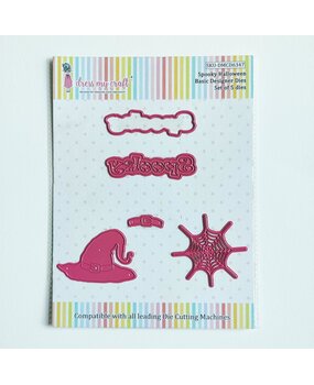 Dress My Craft Cutting Die Basic Designer Spooky Halloween (DMCD6347) (OUTLET)