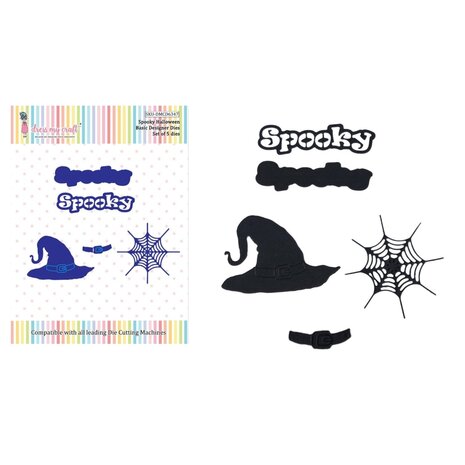 Dress My Craft Cutting Die Basic Designer Spooky Halloween (DMCD6347) (OUTLET)