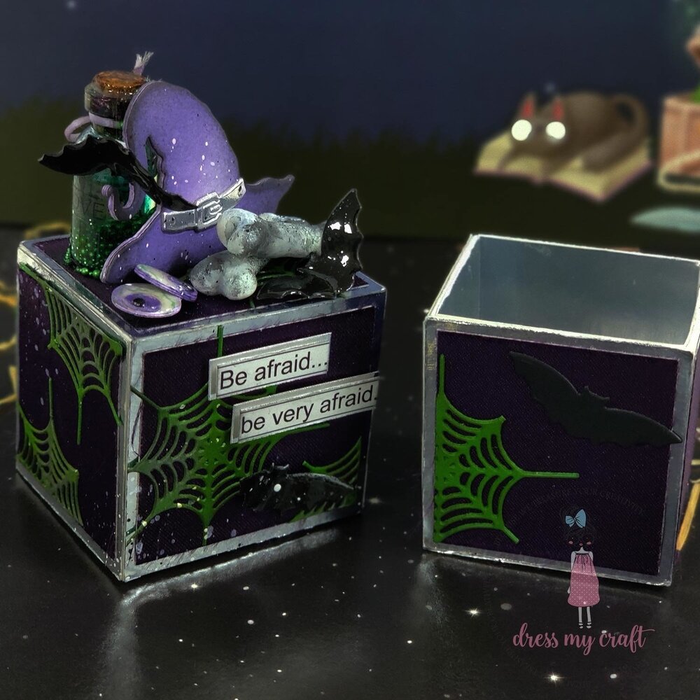 Dress My Craft Cutting Die Basic Designer Spooky Halloween (DMCD6347) (OUTLET)