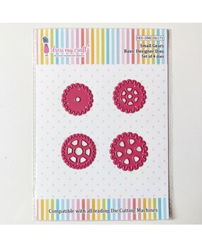 Dress My Craft Cutting Die Basic Designer Small Gears (DMCD6171) (OUTLET)