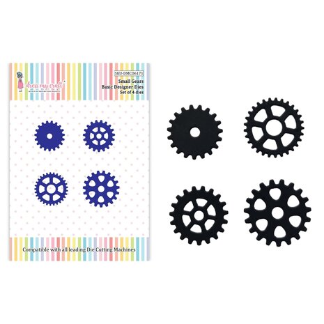 Dress My Craft Cutting Die Basic Designer Small Gears (DMCD6171) (OUTLET) Dress My Craft Cutting Die Basic Designer Small Gears (DMCD6171) (OUTLET)
