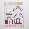 Dress My Craft Cutting Die Basic Designer House With Snow (DMCD5973) (OUTLET) Dress My Craft Cutting Die Basic Designer House With Snow (DMCD5973) (OUTLET)