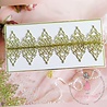 Dress My Craft Cutting Die Border Long Damask (DMCD5555) (OUTLET)