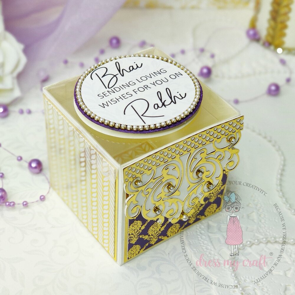 Dress My Craft Cutting Die Border Elegant Lace (DMCD5401) (OUTLET)