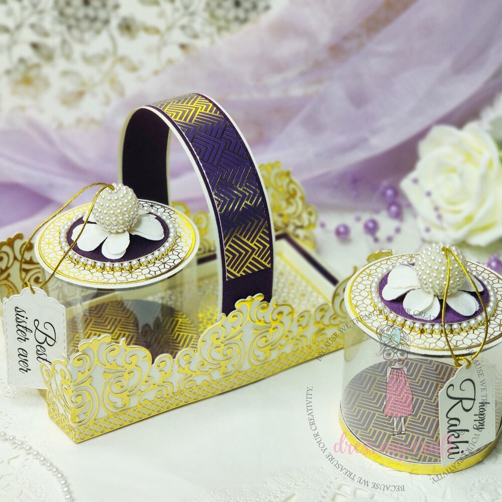 Dress My Craft Cutting Die Border Elegant Lace (DMCD5401) (OUTLET)