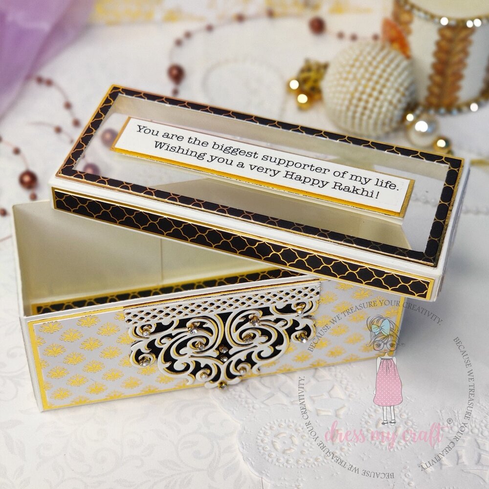 Dress My Craft Cutting Die Border Elegant Lace (DMCD5401) (OUTLET)