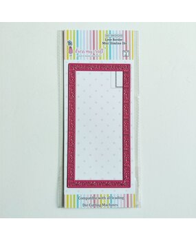 Dress My Craft Cutting Die Slimline Love Border Mini (DMCD5203) (OUTLET)