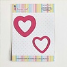 Dress My Craft Cutting Die Basic Designer Cute Heart Frame (DMCD4851) (OUTLET)