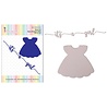 Dress My Craft Cutting Die Basic Designer Baby Girl (DMCD4840) (OUTLET)