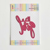 Dress My Craft Cutting Die Basic Designer It's A Girl (DMCD4818) (OUTLET)