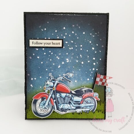 Dress My Craft Cutting Die Border Grass Borders & Frog (DMCD4763) (OUTLET)