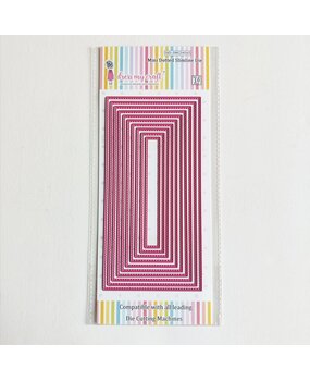 Dress My Craft Cutting Die Slimline Mini Dotted (DMCD4565) (OUTLET)
