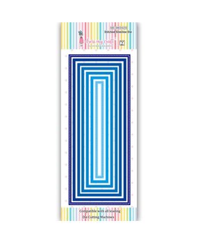 Dress My Craft Cutting Die Slimline Stitched (DMCD4235) (OUTLET)