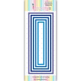 Dress My Craft Cutting Die Slimline Cross Stitched (DMCD4202) (OUTLET)