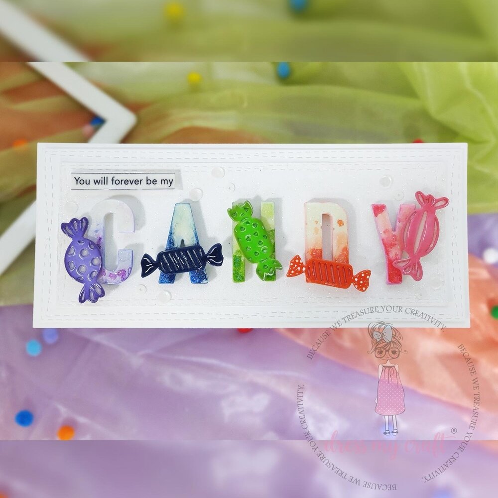 Dress My Craft Cutting Die Slimline Rough Stitched (DMCD4191) (OUTLET) Dress My Craft Cutting Die Slimline Rough Stitched (DMCD4191) (OUTLET)