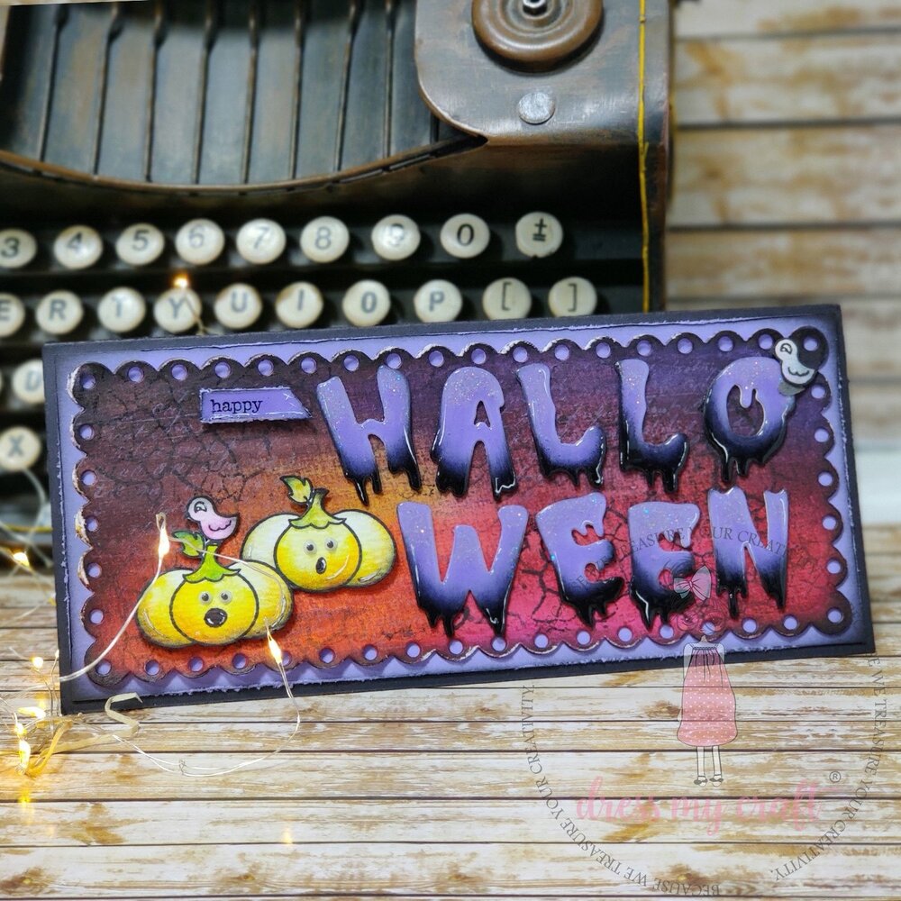 Dress My Craft Cutting Die Slimline Beaded Circle (DMCD4158) (OUTLET)