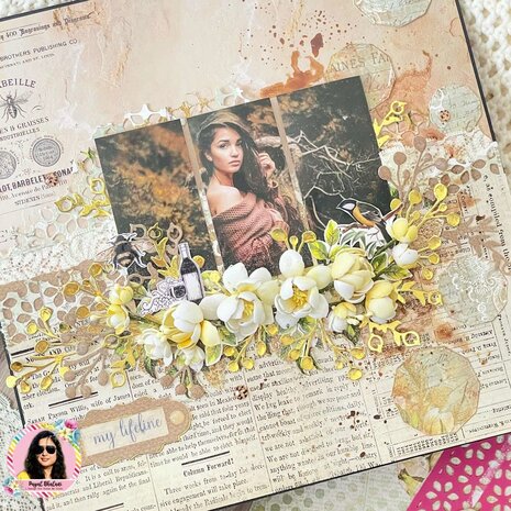 Dress My Craft Cutting Die Slimline Flower (DMCD4103) (OUTLET) Dress My Craft Cutting Die Slimline Flower (DMCD4103) (OUTLET)