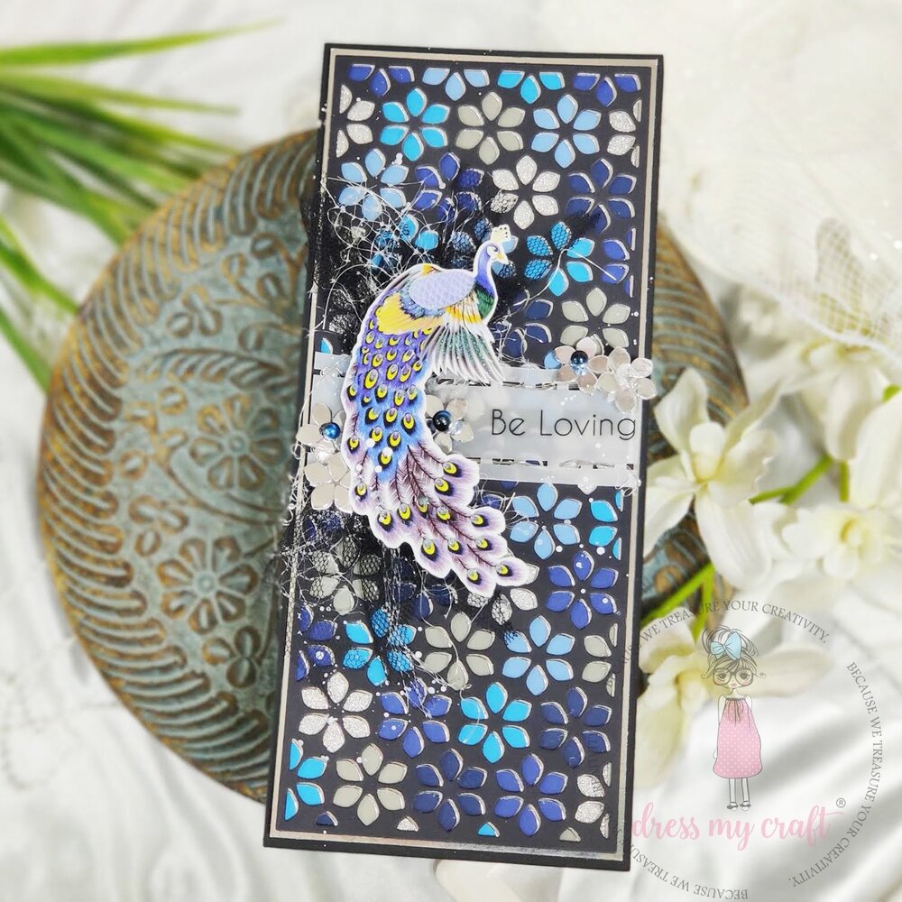 Dress My Craft Cutting Die Slimline Flower (DMCD4103) (OUTLET) Dress My Craft Cutting Die Slimline Flower (DMCD4103) (OUTLET)