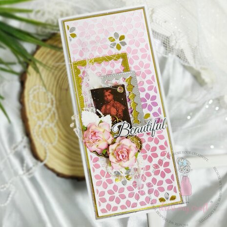 Dress My Craft Cutting Die Slimline Flower (DMCD4103) (OUTLET) Dress My Craft Cutting Die Slimline Flower (DMCD4103) (OUTLET)