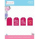 Dress My Craft Cutting Die Love Tags # 3 (DMCD2266) (OUTLET)