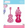 Dress My Craft Cutting Die Christmas Floral Guitar (DMCD1738) (OUTLET)