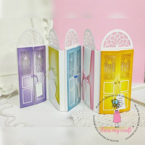 Dress My Craft Brads Colored Green Yellow (100pcs) (DMCA6209) (OUTLET)