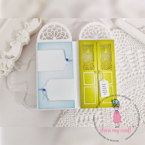 Dress My Craft Brads Colored Green Yellow (100pcs) (DMCA6209) (OUTLET)