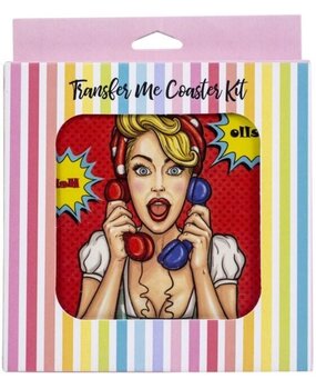 Dress My Craft Transfer Me Coaster Kit (DMCA5989) (OUTLET)