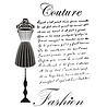 Dress My Craft Stencil A4 Couture Fashion (DMC-455) (OUTLET)