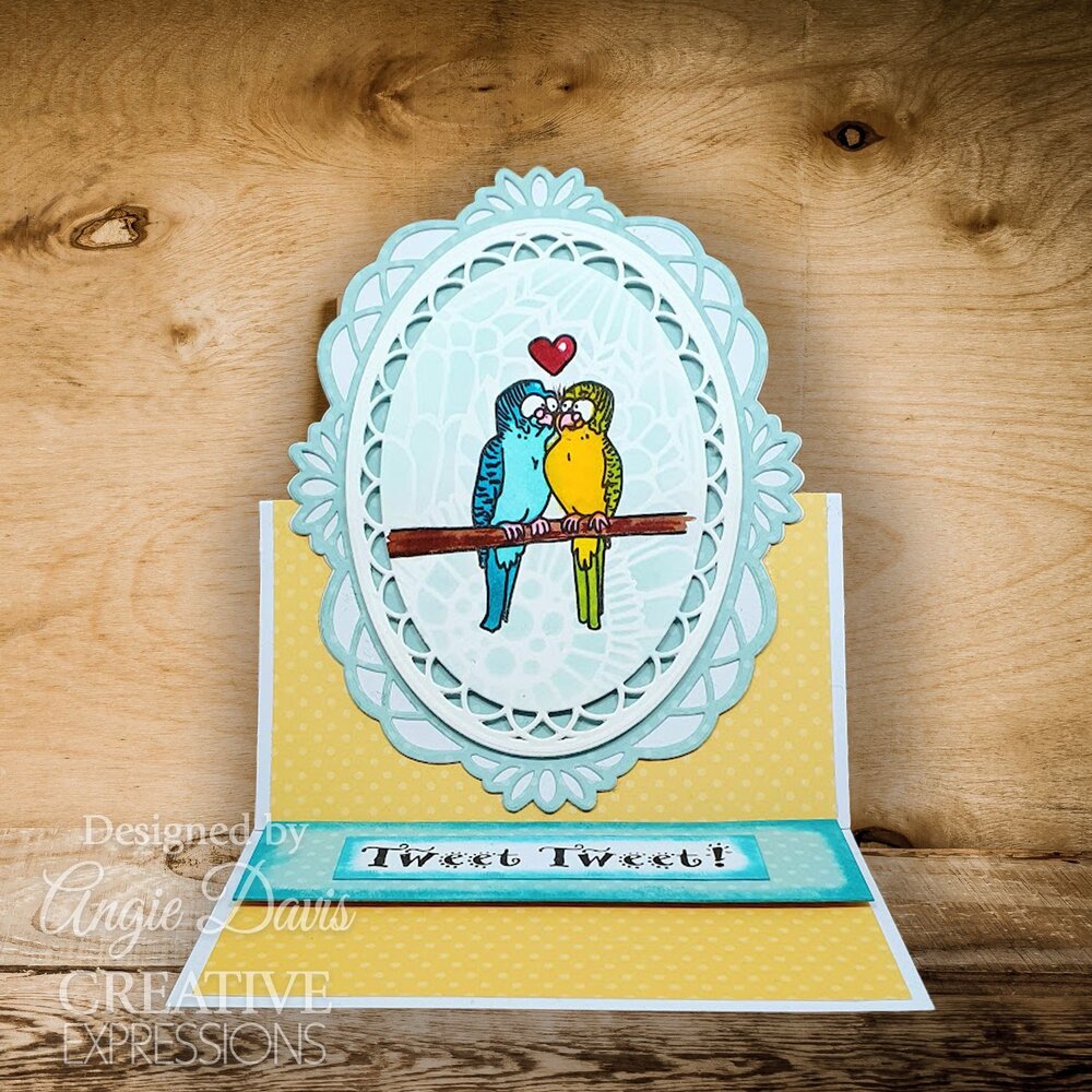 Creative Expressions Designer Boutique Clear Stamp A5 A Wheelie Good Day (UMSDB180) (OUTLET)