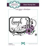Creative Expressions Designer Boutique Clear Stamp A6 Loudly Laughing (UMSDB130) (OUTLET)