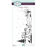 Creative Expressions Designer Boutique Rubber Stamp DL Penguin Playtime (UMSDB119) (OUTLET)