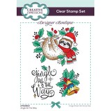 Creative Expressions Designer Boutique Clear Stamp A6 Jingle All The Way (UMSDB113) (OUTLET)