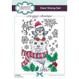 Creative Expressions Designer Boutique Clear Stamp A6 Snow Buddies (UMSDB111) (OUTLET)