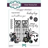 Creative Expressions Designer Boutique Walk On In A6 Clear Stamps (UMSDB104) (OUTLET)
