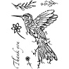 Creative Expressions  Designer Boutique Doodle Hummingbird A6 Clear Stamps (UMSDB102) (OUTLET)